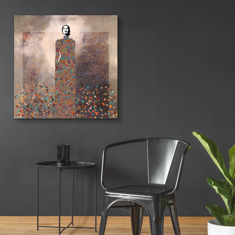 'Esta es mi Musica by Jose Cacho Acrylic Glass Wall Art, 36" H x 36" W x 0.2" D