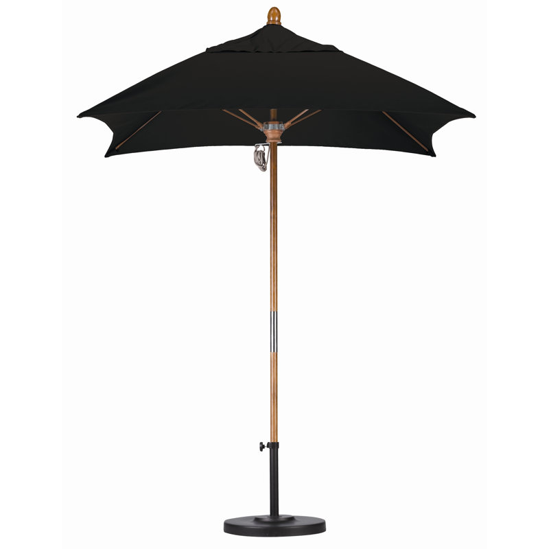  Parapluie Carré De 6', Sunbrella - Noir