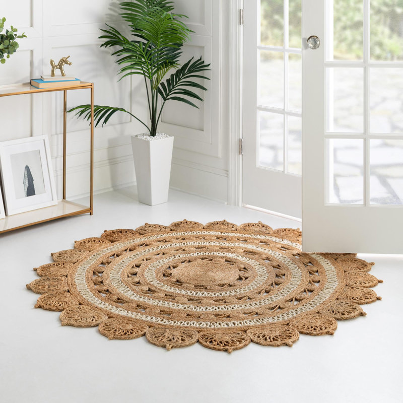 Jarne Oriental Indoor Rug, Round 6'1"
