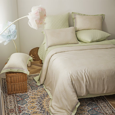 3pcs Lyocell Duvet Cover Set (Without Core), Boho Style Bedding Set, Soft & Skin-friendly Breathable Comfort, For Bedroom