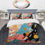 Ensemble de housse de couette bleu et rose Pop Fusion II - Pop Art-101241101