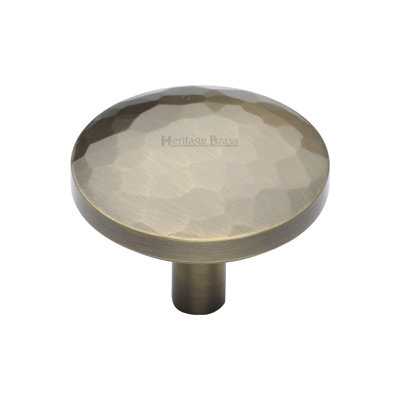 Heritage Brass Heritage Cabinet Knob Hammered Design