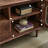 Mid ancient style retro TV stand