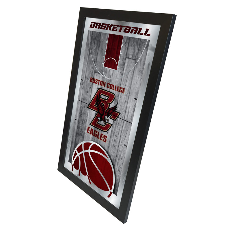 « basket mirror », impression encadrée NCAA, Boston College