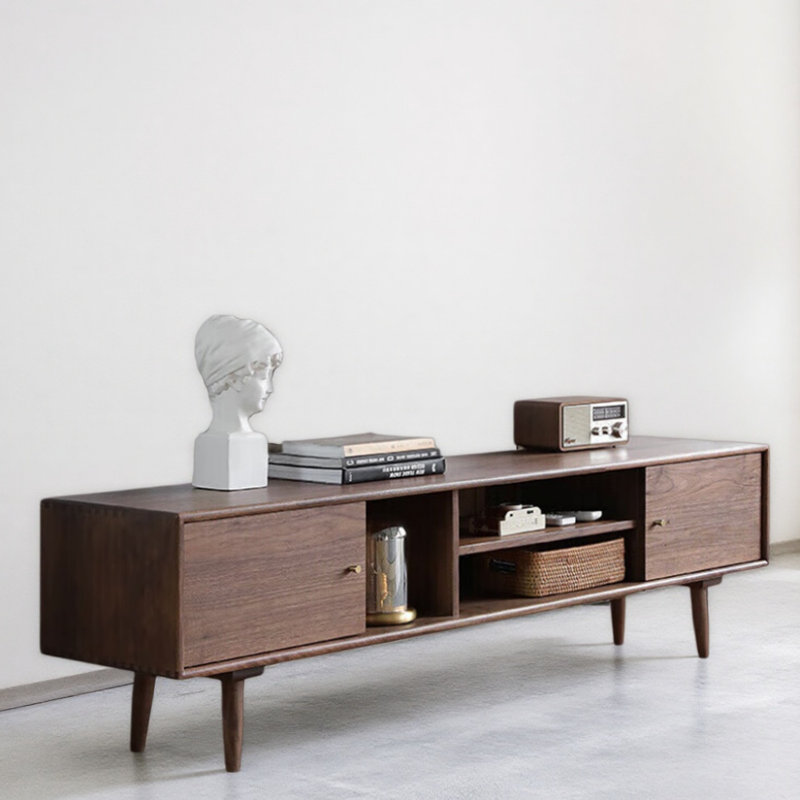 Creative Solid Wood TV Cabinet
