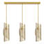 Lustre linéaire à 3 lumières en laiton Nygaard-189016308