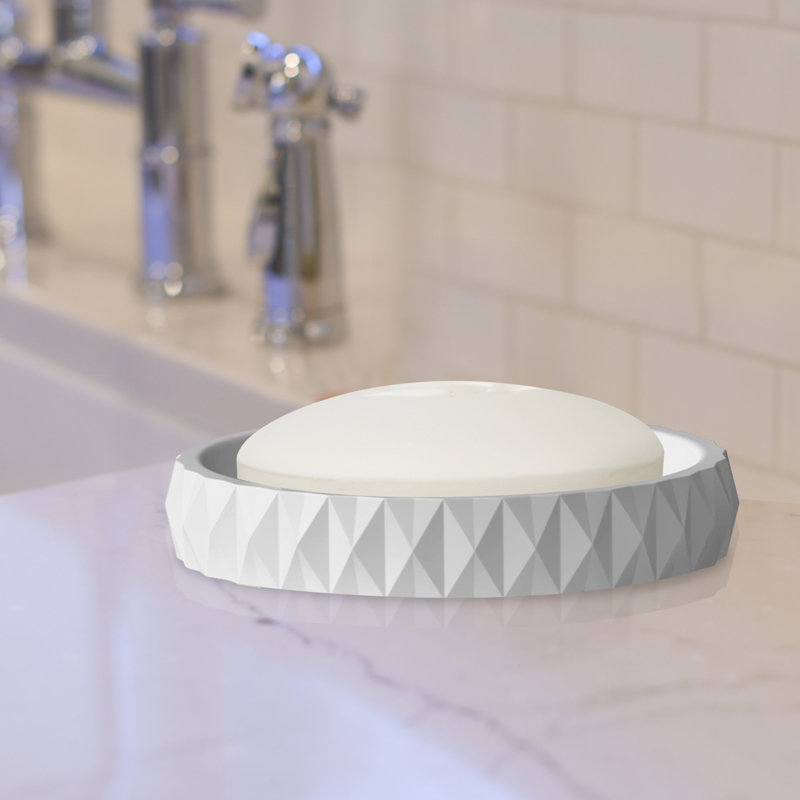 Bathroom Accessory Set, White