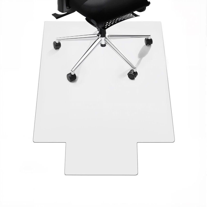 Tapis de chaise robuste en matériau dur pour tapis antidérapant pour bureau à domicile Tapis de bureau Easy Glide pour chaise de bureau sur tapis