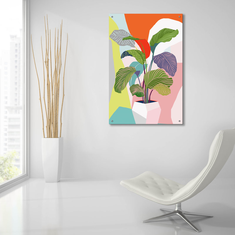«Plante exotique» par Ioana Horvat, H 36 po x l 24 po