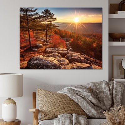 «Serene Beauty Of Cheaha State Park I», reproduction sur toile