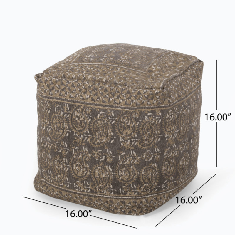 Upholstered Pouf