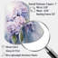 Glaser - hortensia cylindrique, art mural, sculpture murale asymétrique en métal-110483855