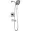 Ensemble de robinet de douche à double fonction chromé Ashlyn 17 Series avec pomme de douche double 2 en 1 In2ition avec douchette à main, ensemble de garniture de valve, chrome (valve non incluse)-14622257