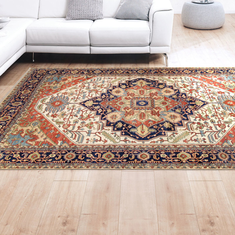 Serapi Hand Knotted Wool Oriental Area Rug, Rectangle 12' x 15'