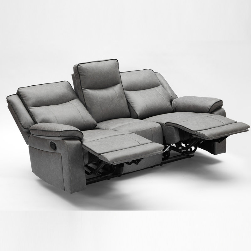 3 Seater Fabric Reclining Sofa
