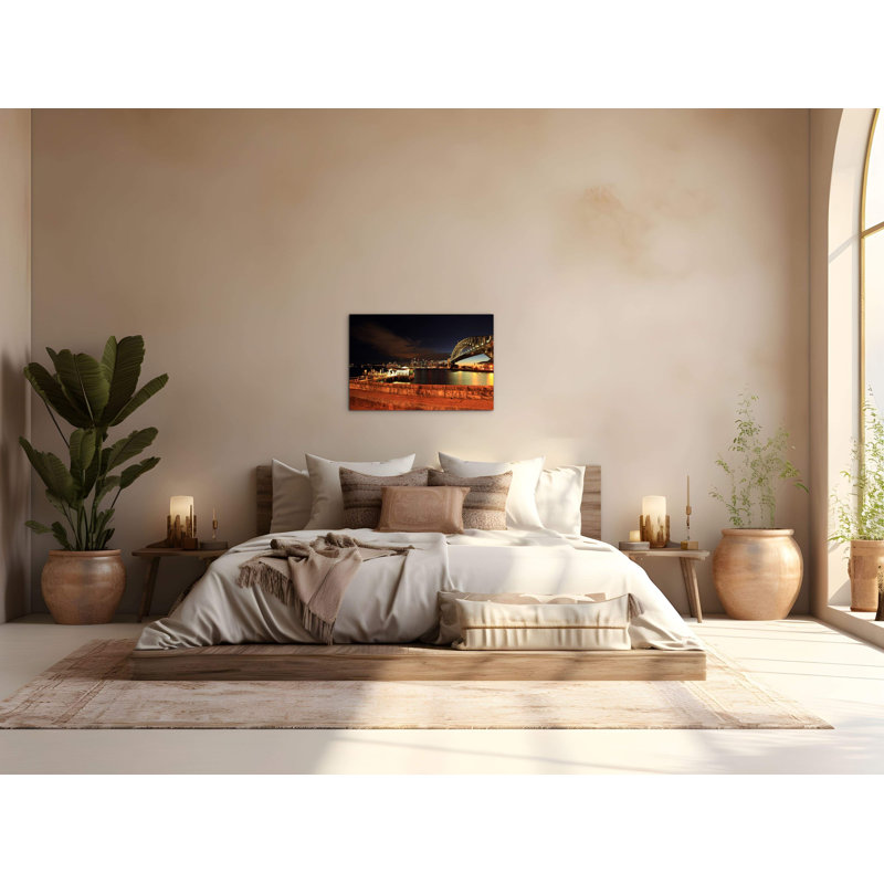 Sydney by Art Studio 53×80 cm MetalArt Materic Aluminum Satin Effect, Frameless Panel, Lightweight Ready to Hang