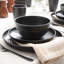 Service de table 32 pièces, service pour 8 Gibson Home, mélange de paille de blé, polypropylène, finition mate-132783102