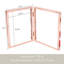 Cadre en métal flottant articulé avec verre véritable-984702064-984702030