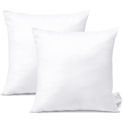 Coussins décoratifs d'extérieur - Paquet de 2 coussins intérieurs résistants à l'eau pour coussins décoratifs imperméables