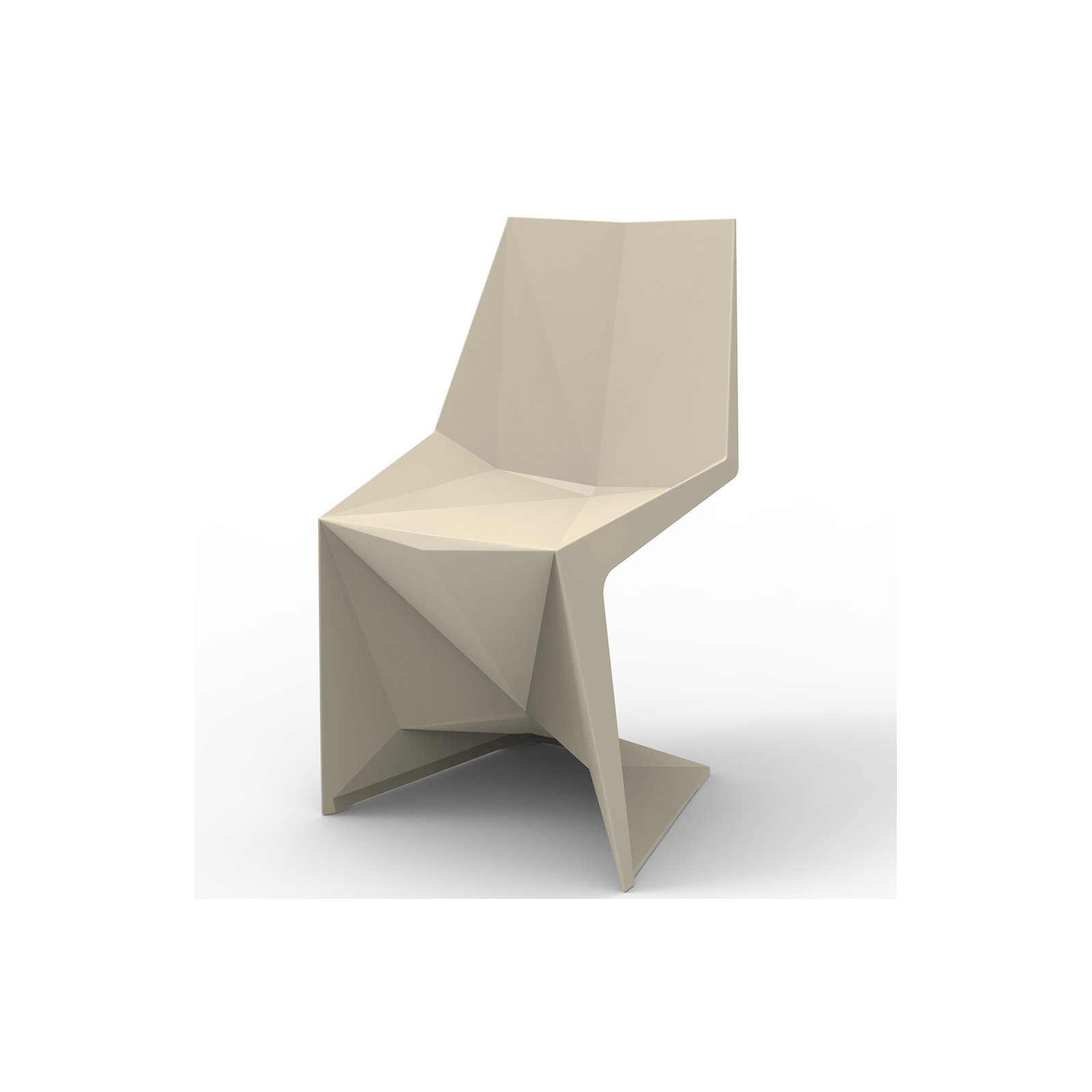 Voxel Chair, Ecru