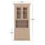 Zelma 240cm H x 100cm W Library Bookcase