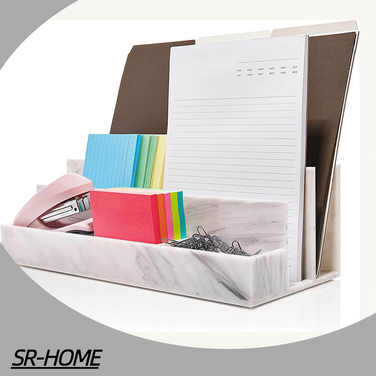 SR-HOME Plastic Desk Organizer