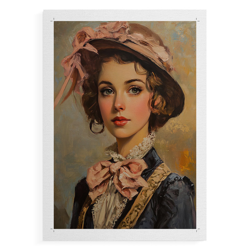 WOMEN Series CLXIX - Impression sur toile seulement - NON-CADRE, H 18 po x l 12 po
