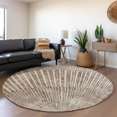 Cerrito Area Rug with Non-Slip Backing