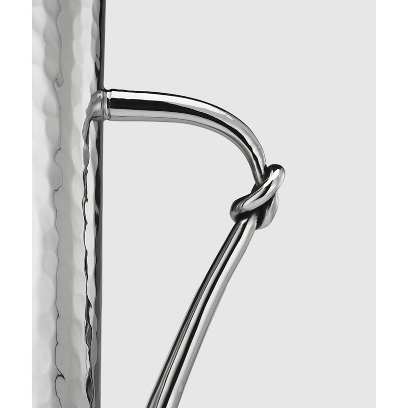 Helyx 70oz Stainless Steel Hammered Water Pitcher