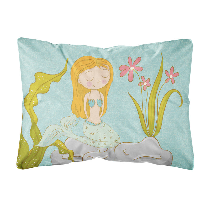  Coussin décoratif intérieur / extérieur Mermaid Underwater Scene