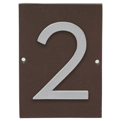 Plaque murale rectangulaire