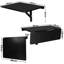 Achsah 80cm Rectangular Folding Table-1387252407