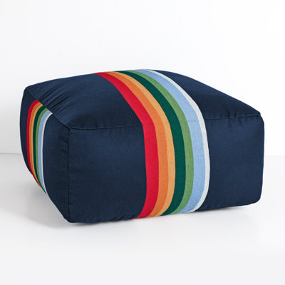 Talihna Upholstered Outdoor Ottoman with Sunbrella® Cushion