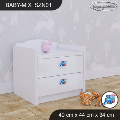Baby Mix 2 Drawer Nightstand