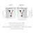 Handmade Stainless Steel Porcelain Camping Mug Teacup and Saucer-50942847