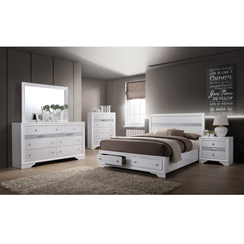 Tenino 63'' W 7 - Drawer Dresser, White