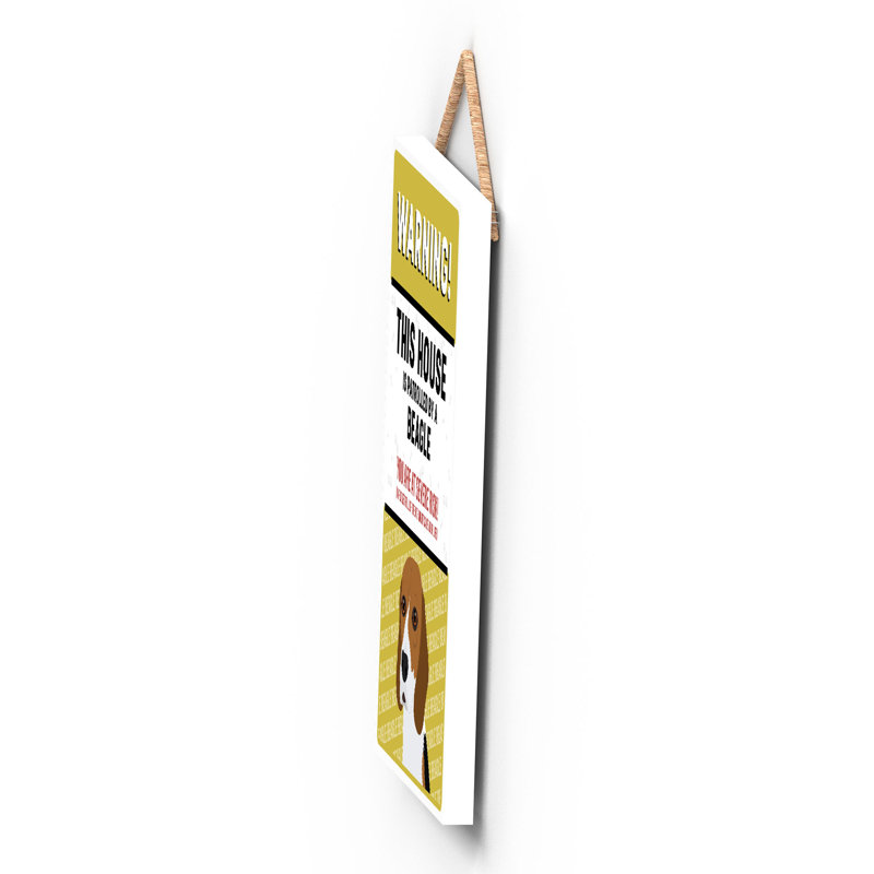 Katie Pearson Wall Decor, Yellow/White