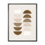 «Abstract Sun and Moon Geometrics in Terracotta II», impression sur toile-59536497-59767459