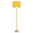 Kartika GOLD-PAINTED FLOOR LAMP WITH BEAD-LIKE TEXTURED