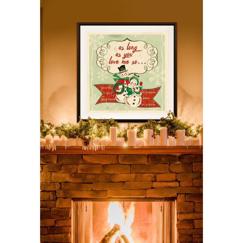 «Retro Love Me So», reproduction d'art textuel, H 30,5 po x l 30,5 po x P 1,5 po