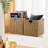 12" Collapsible Wicker Storage Baskets Storage Cubes Baskets Organizer Bins, 2 Pack-1107368310