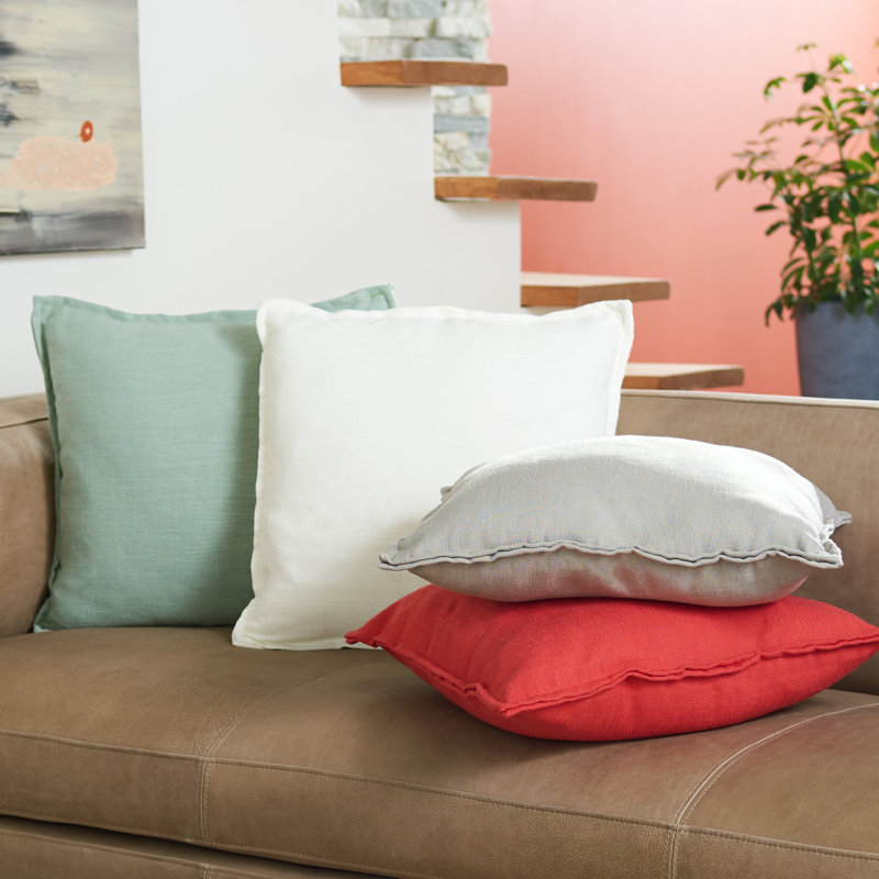 Jyana Reversible Throw Pillow, Green