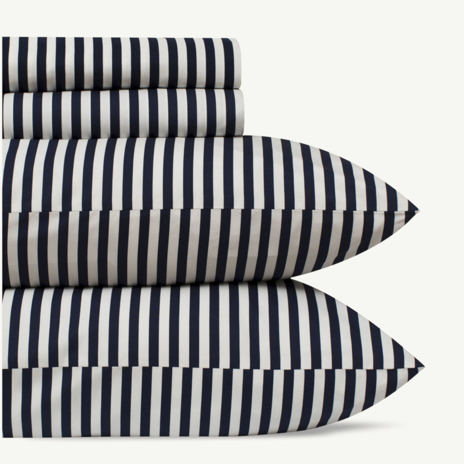 Marimekko Printed Cotton Percale Sheet Sets, Queen, Black/White