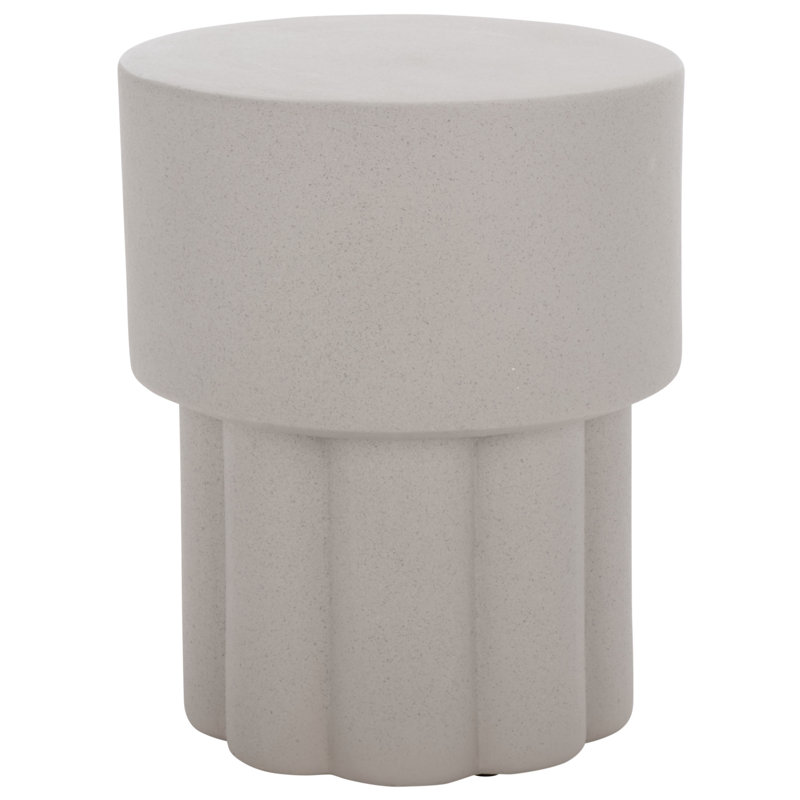 Table d'appoint Myasia, Gris