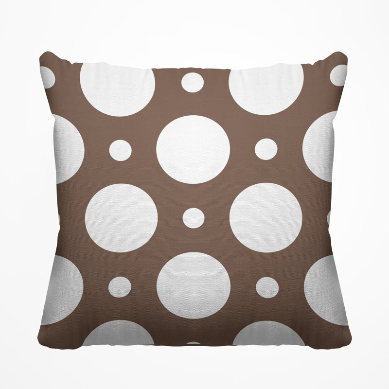 Housse et insert de coussin extérieur carré Fisk, H 17 po x l 17 po, Taupe