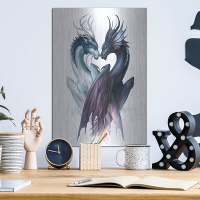 "Yin Yang Dragons" par JoJoes Art