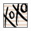 Neutral Glam XOXO by Sd Graphics Studio - Print on Canvas-63929660-63929661