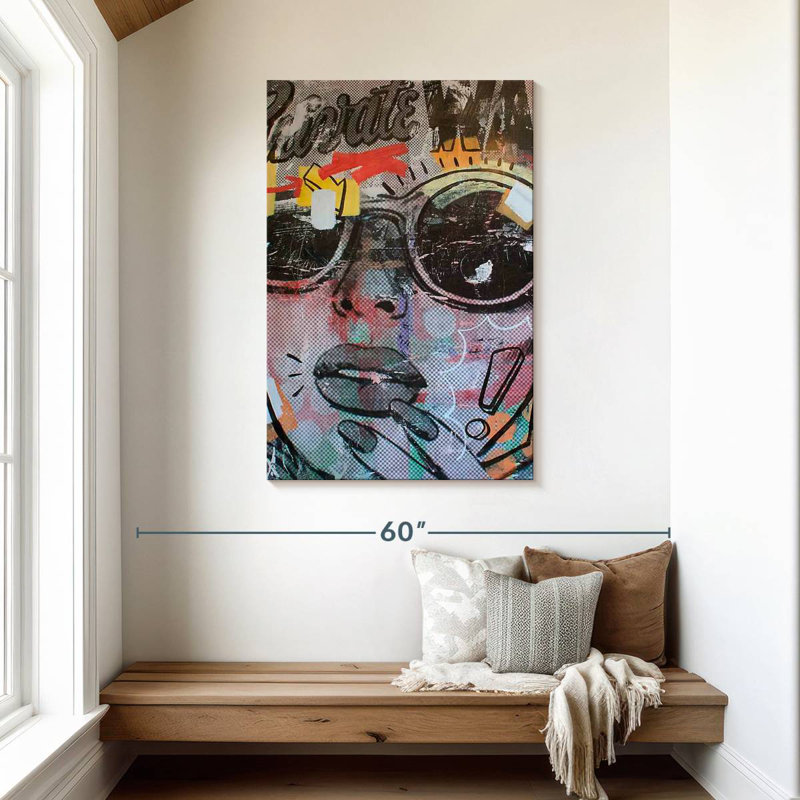 Leisha Private War, 45" H x 30" W