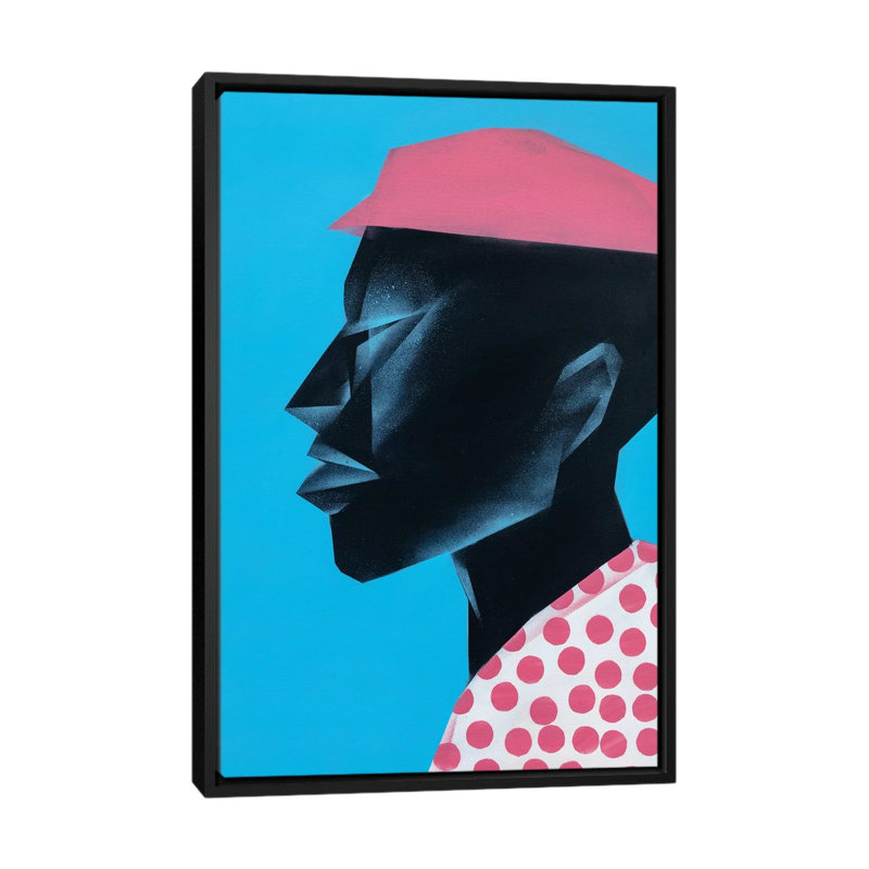 Bamba by VCalvento - Print on Canvas, 152.5 cm H x 101.5 cm W, Black Framed