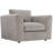 Remi Upholstered Swivel Armchair
